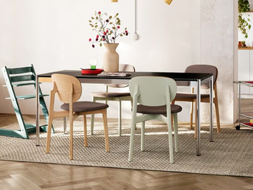USM HALLER - Rectangular linoleum table by USM