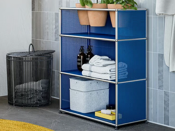 USM HALLER - Sectional steel bookcase by USM