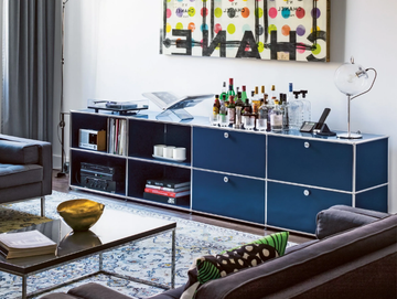 USM HALLER SIDEBOARD FOR LIVING ROOM - Modular sideboard with drawers by USM