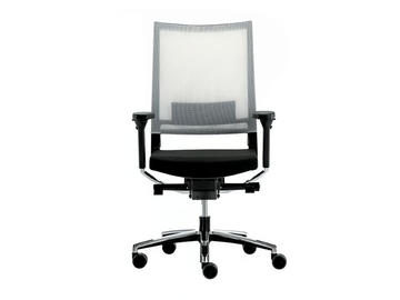 EXPO 15 - Recliner swivel mesh office chair with armrests by VAGHI