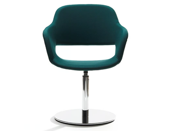 WIZARD - Swivel chair with armrests by VAGHI