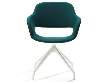 WIZARD - Swivel trestle-based chair by VAGHI