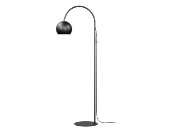 ROUND SINGLE - Metal floor lamp by Valaisin Grönlund