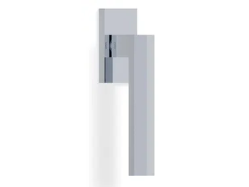 H1040 SIBERIA - Brass window handle on rose by Valli