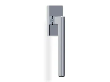H1044 OBERON Q - Metal window handle on rose by Valli