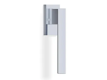 H1045 BESS - Metal window handle on rose by Valli