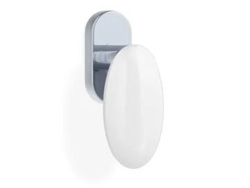 H315 G - Metal window handle on rose by Valli