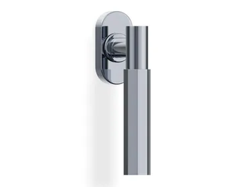 H380 AC1 - Brass window handle on rose by Valli