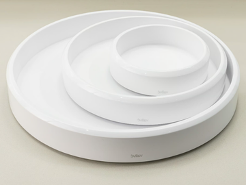 ABA - Round resin tray by Vallvé