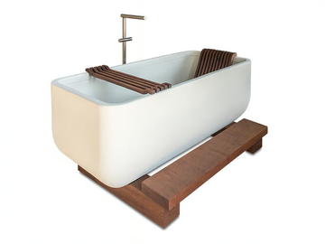 MINERAL - Rectangular bathtub by Vallvé