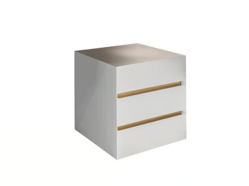 PERÍMETRO - Suspended bathroom cabinet with drawers by Vallvé