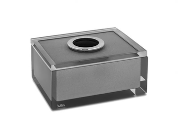 PLATINUM GLOSS - Resin hand towel dispenser by Vallvé