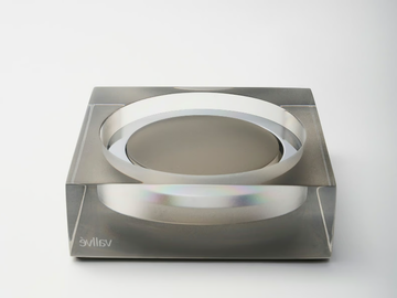 PLATINUM GLOSS - Resin soap dish by Vallvé