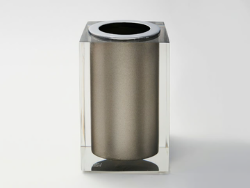 PLATINUM GLOSS - Resin toothbrush holder by Vallvé