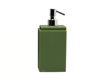 SQUARE - Resin Bathroom soap dispenser by Vallvé