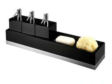 USE 60 - Resin bathroom wall shelf by Vallvé