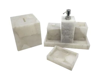 QUARZITE WHITE - Hotellerie set by Valmori