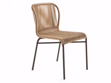 CRICKET - Hand woven man-made fibre chair by Varaschin