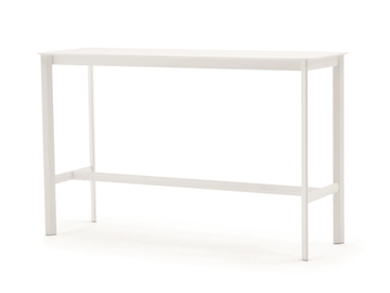 SYSTEM - Powder coated aluminium high table by Varaschin