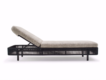TIBIDABO - Recliner sun lounger by Varaschin