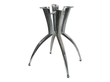 ARCO-4 - Aluminium table base by Vela Arredamenti