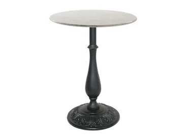 BAFIO-43-LIB - Round cast iron contract table by Vela Arredamenti