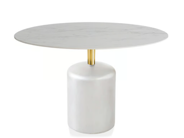 BOTERO - Round iron table by Vela Arredamenti