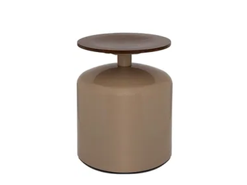 BOTERO-WH - Low iron stool by Vela Arredamenti