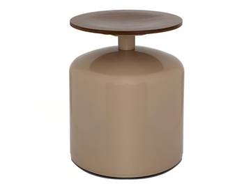 BOTERO WH - Low iron stool by Vela Arredamenti