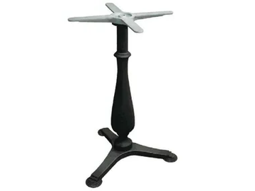 CROSS-3-LIB - Cast iron table base by Vela Arredamenti