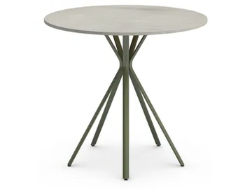 CURVA - Round iron contract table by Vela Arredamenti