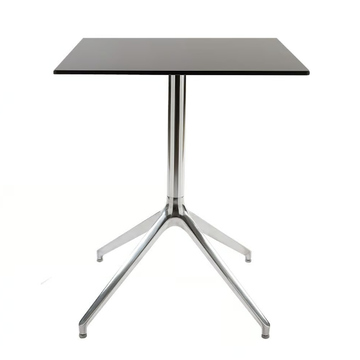 EIFFEL 4 - Square table with 4-star base by Vela Arredamenti
