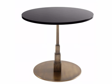 EMPIRE - Round cast iron table by Vela Arredamenti