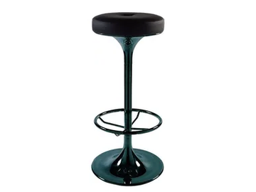 KEPLER - Upholstered stool with footrest by Vela Arredamenti