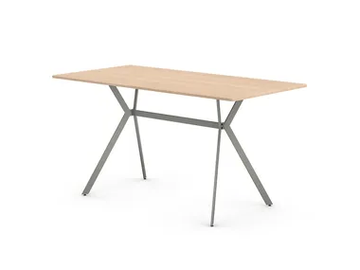 PLEC - Rectangular wooden contract table by Vela Arredamenti