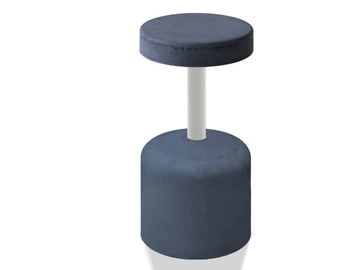 SG BOTERO CONCRETE - High cement stool by Vela Arredamenti