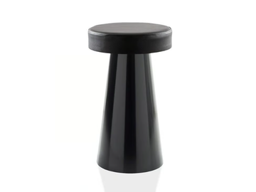 SG-JAR - Low upholstered iron stool by Vela Arredamenti