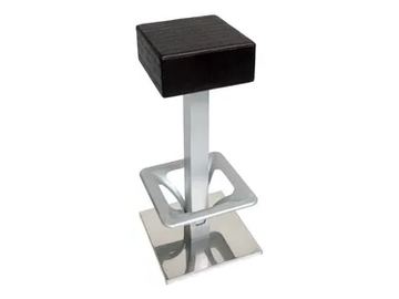 SG049 - Upholstered stool with footrest by Vela Arredamenti