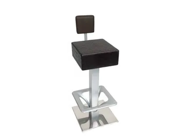 SG051 - Eco-leather stool with footrest by Vela Arredamenti