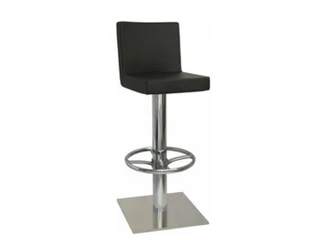 SG079 - Eco-leather stool with back by Vela Arredamenti