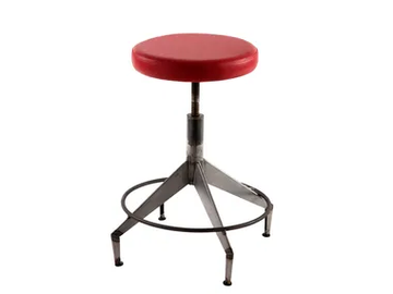 SHUTTLE - Upholstered barstool height-adjustable by Vela Arredamenti