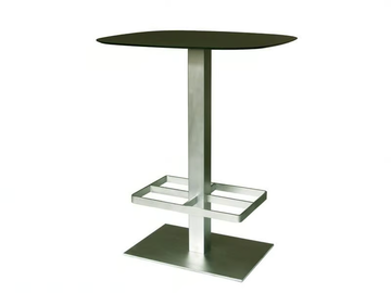 SPRITZ - Rectangular cast iron high table by Vela Arredamenti