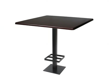SPRITZ - Square cast iron high table by Vela Arredamenti