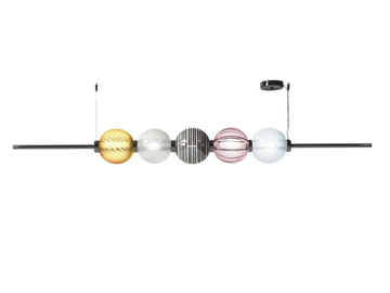 ABACO - Blown glass pendant lamp by VENINI