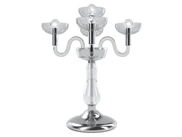 CARLO SCARPA 99.37 - Handmade blown glass table lamp by VENINI