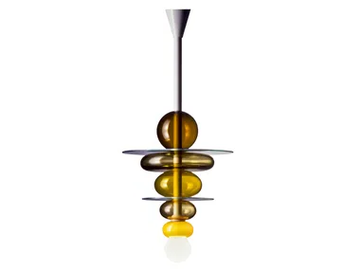 FIRENZE - Handmade blown glass pendant lamp by VENINI