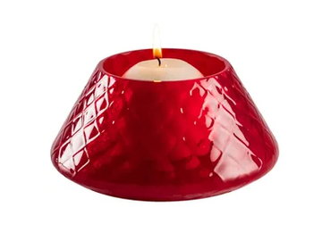 LELE - Blown glass candle holder by VENINI