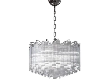 NASTRI - Handmade glass pendant lamp by VENINI