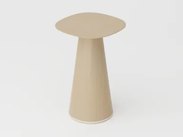 CONIC - Square high table by Vergés