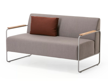 DULA - Fabric small sofa by Vergés